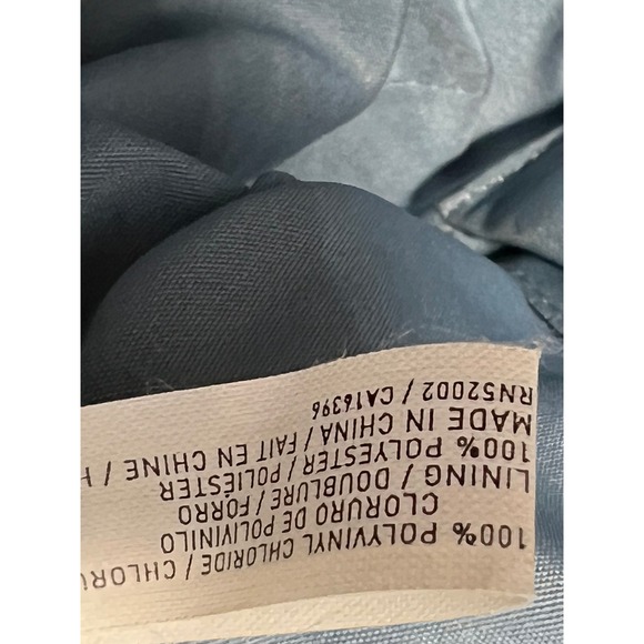 Liz Claiborne Shoulder Bag Metallic Gold Pebbled Leather Hobo Style Y2K - Picture 10 of 14